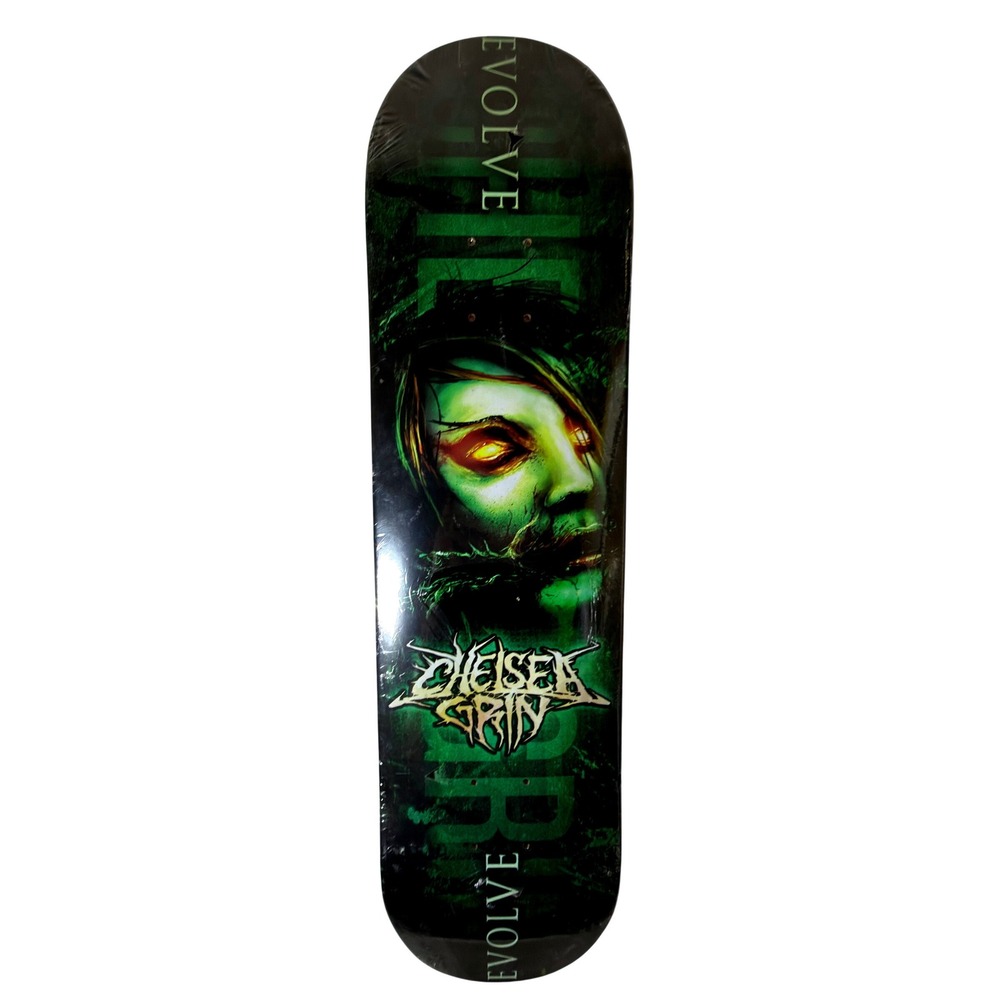 Chelsea Grin Evolve Skateboard Deck Deathcore Band Shrinkwrapped 2013 RARE